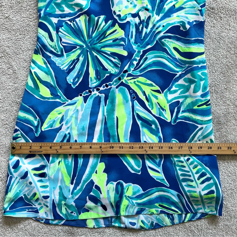 LILLY PULITZER Rosalia Dress Size 4 Mod 70s Retro Pretty - Picture 9 of 11
